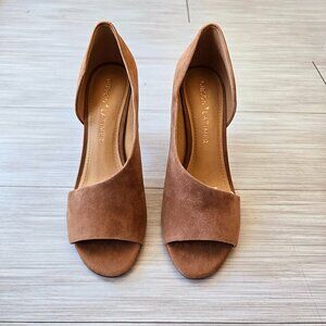 Women's Gibson & Latimer Suede Wrap Open-Toe Heel